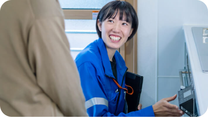万が一の故障も手厚くサポート！