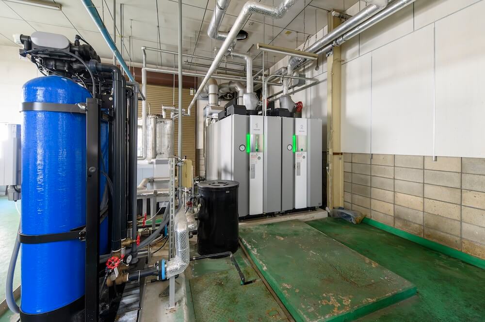 「多缶設置システム」による効率化