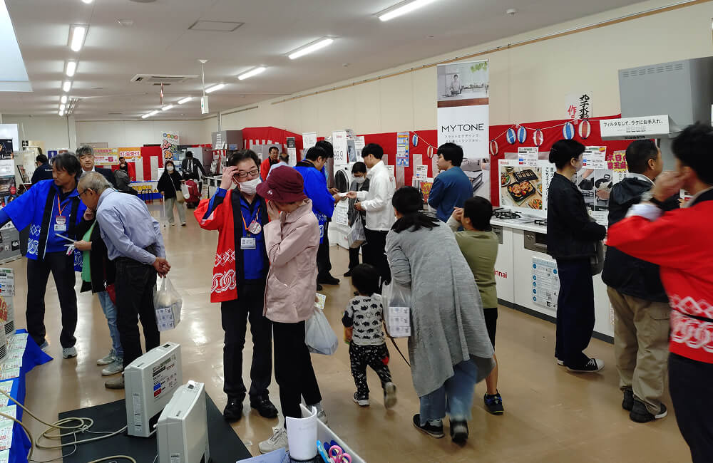 第33回ふれあい祭り東北信支店